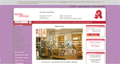 Desktop Screenshot of andreas-apotheke-hh.de